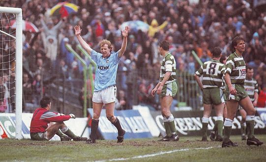 sheff weds home 1989 to 90 heath goal