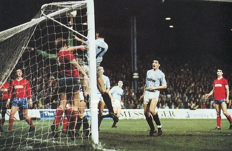 shrewsbury home 1988 to 89 hinchcliffe 2nd goal