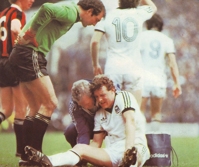 ipswich fa cup semi 1980 to 81 action6