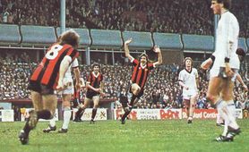 ipswich fa cup semi 1980 to 81 power goal celeb