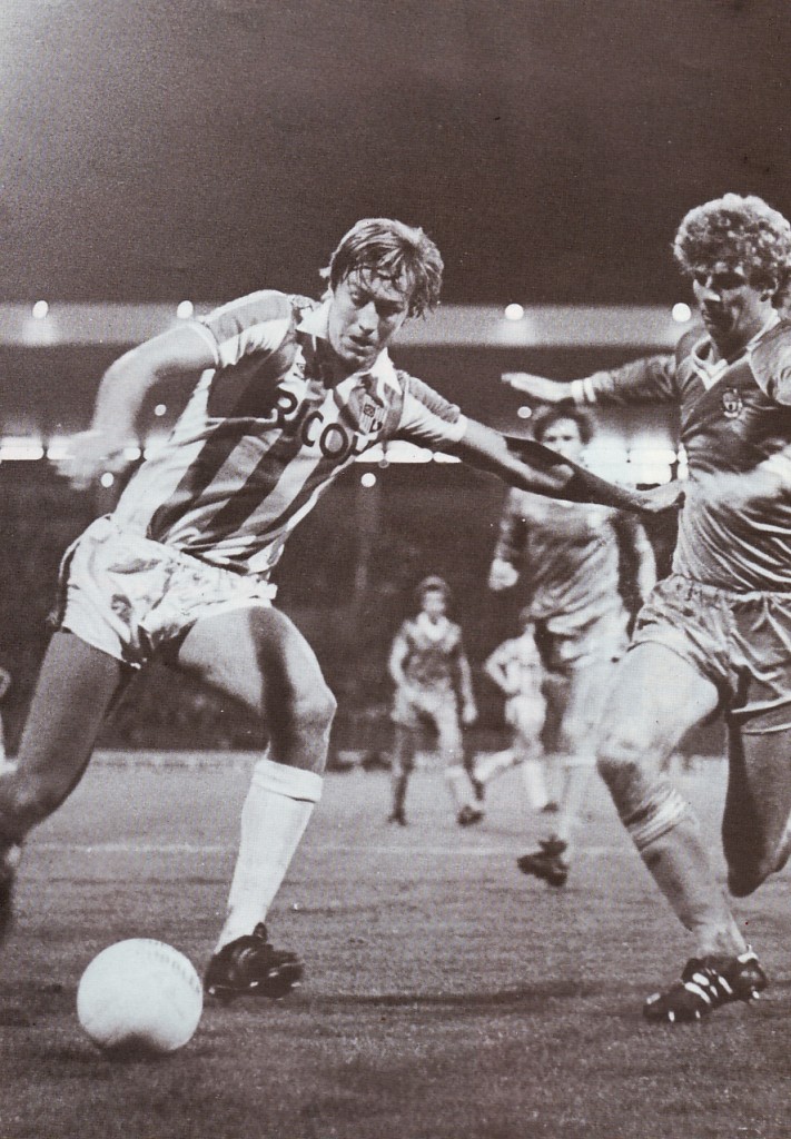 stoke home league cup 1st leg 1981 to 82 action3