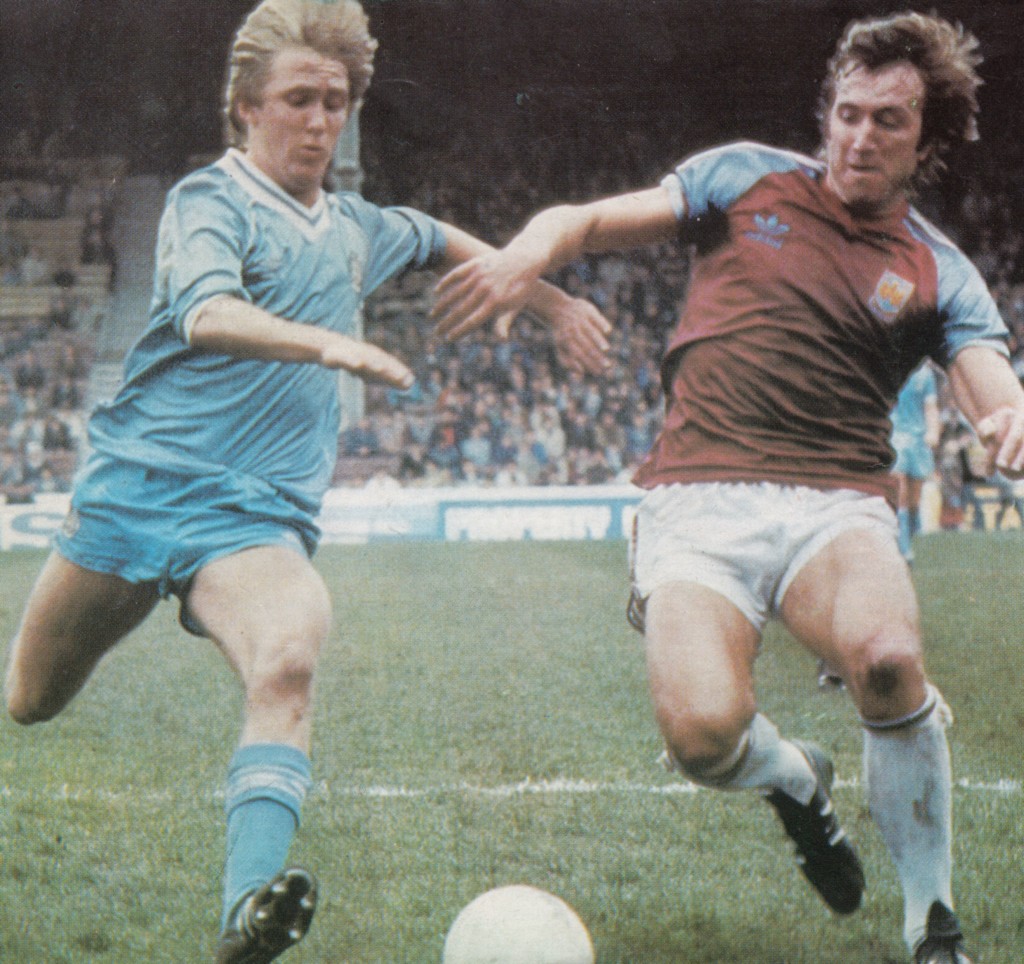 west ham home 1982 to 83 action