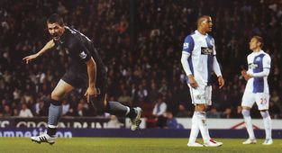 blackburn away 2010 to 11 dzeko goal