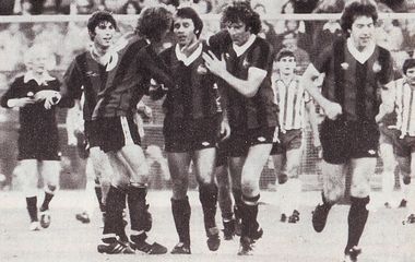 sheff weds league cup 1979 to 80 viljoen goal2