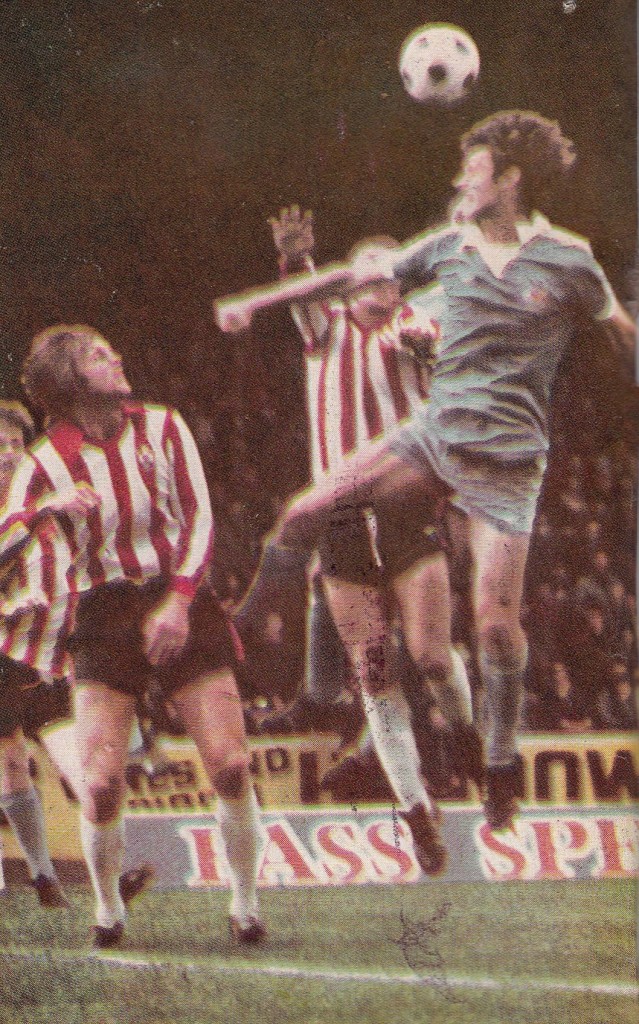 southampton tennants cup 1976 to 77 action