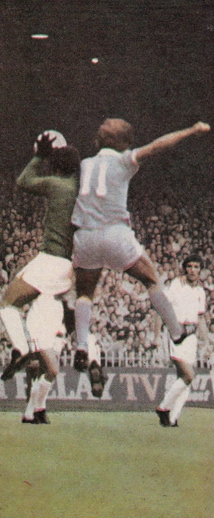 aston villa home 1976 to 77 action