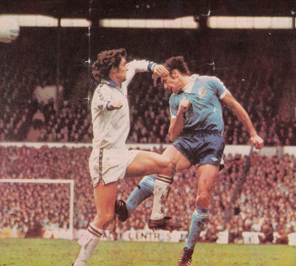 leeds fa cup 1976 to 77 action