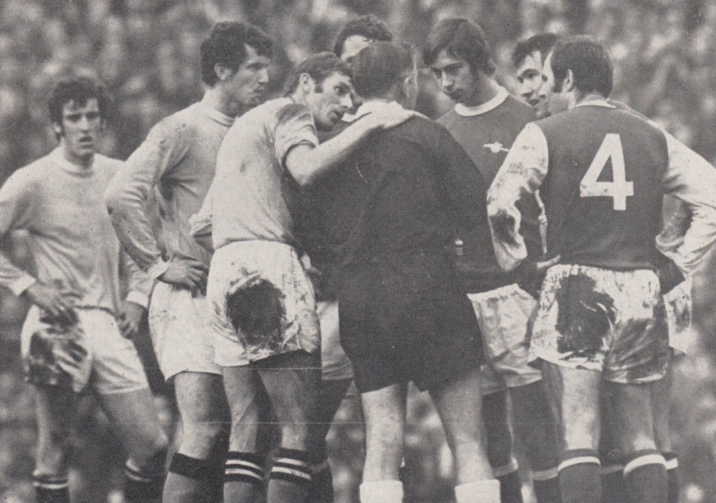 arsenal away 1969 to 70 action 7