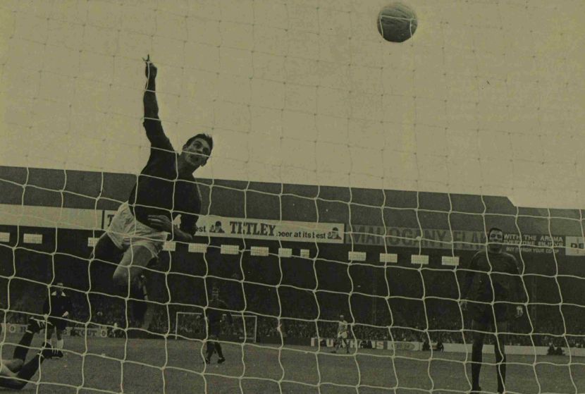 west brom charity shield 1968 to 69 lovett og