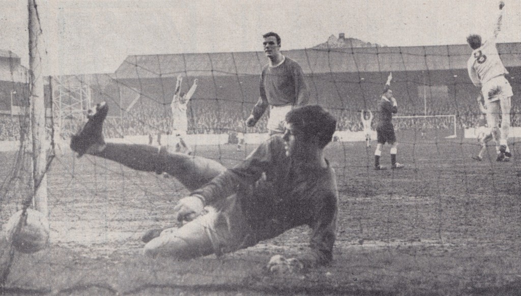 rotherham away 1965 to 66 bell goal2