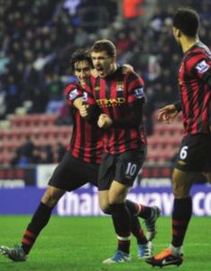 wigan away 2011 to 12 dzeko goal