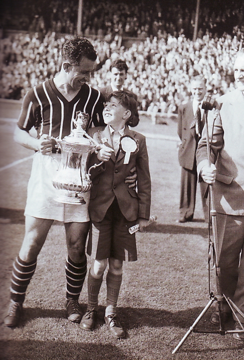 1956 cup final roy paul and son