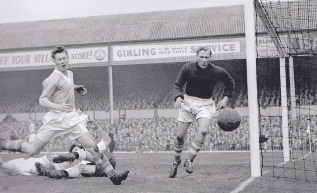 tottenham fa cup 1955 to 56 action2
