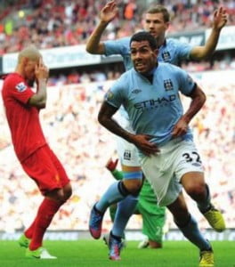 liverpool away 2012 to 13 tevez goal