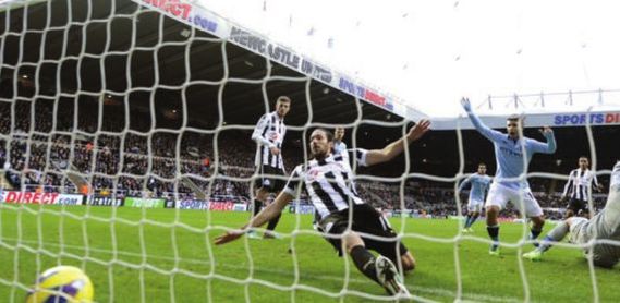 newcastle away 2012 to 13 toure goal