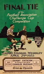 fa cup final 1932 to 33 prog