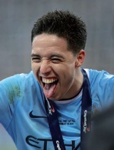 sunderland fa cup final 2013 to 14 nasri celeb