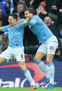 sunderland fa cup final 2013 to 14 nasri goal