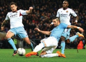 west ham capital 1 home semi 2013 to 14 negredo goal 2-0