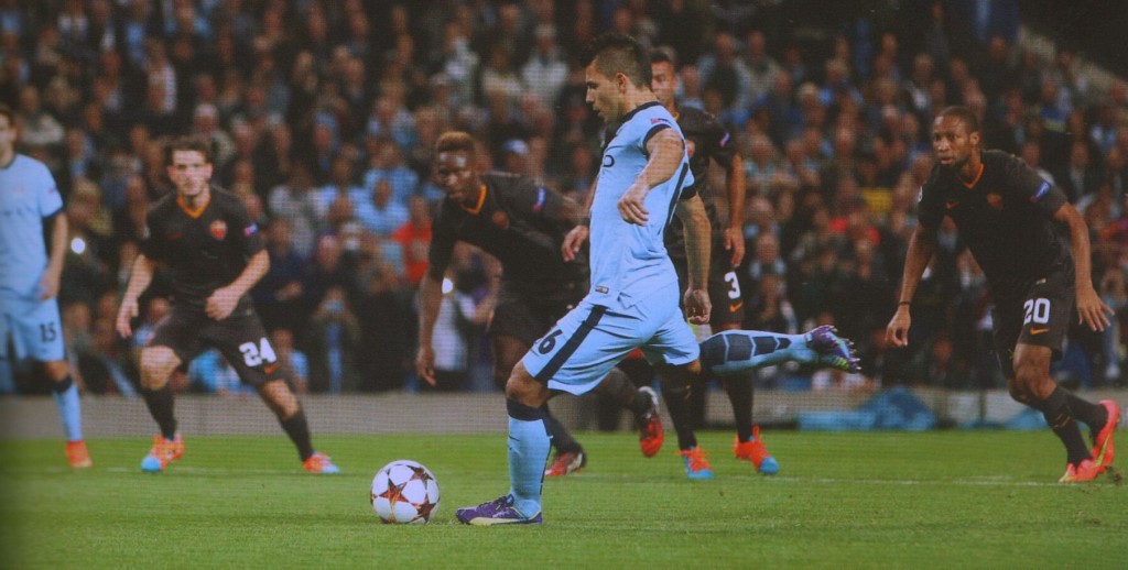 roma home 2014 to 15 aguero goal pen