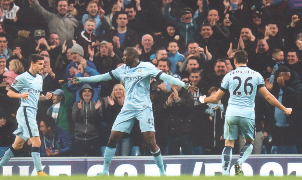 swansea home 2014 to 15 yaya goal2