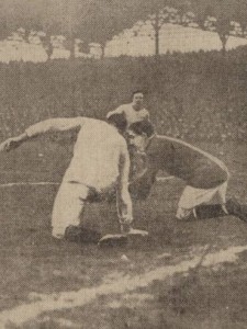 Tottenham home fa cup 1913 to 14 action3