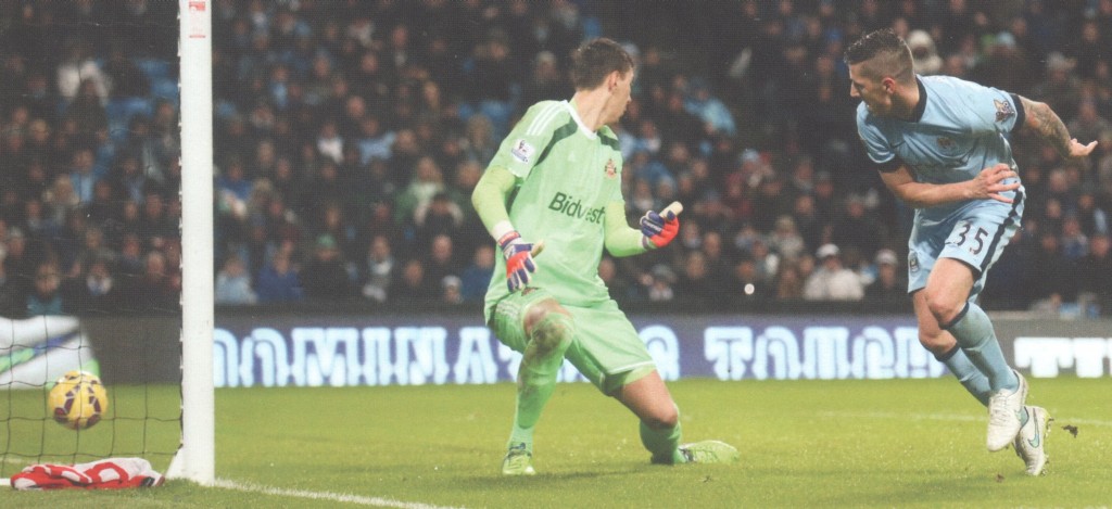 sunderland home 1914 to 15 jovetic goal2