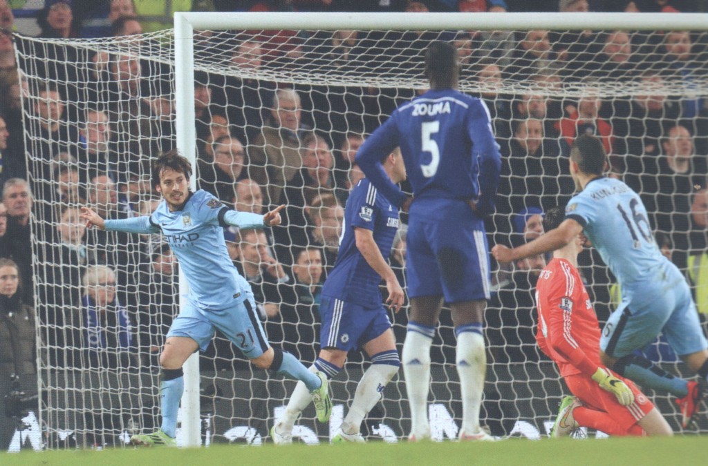 chelsea away 2014 to 15 silva goal