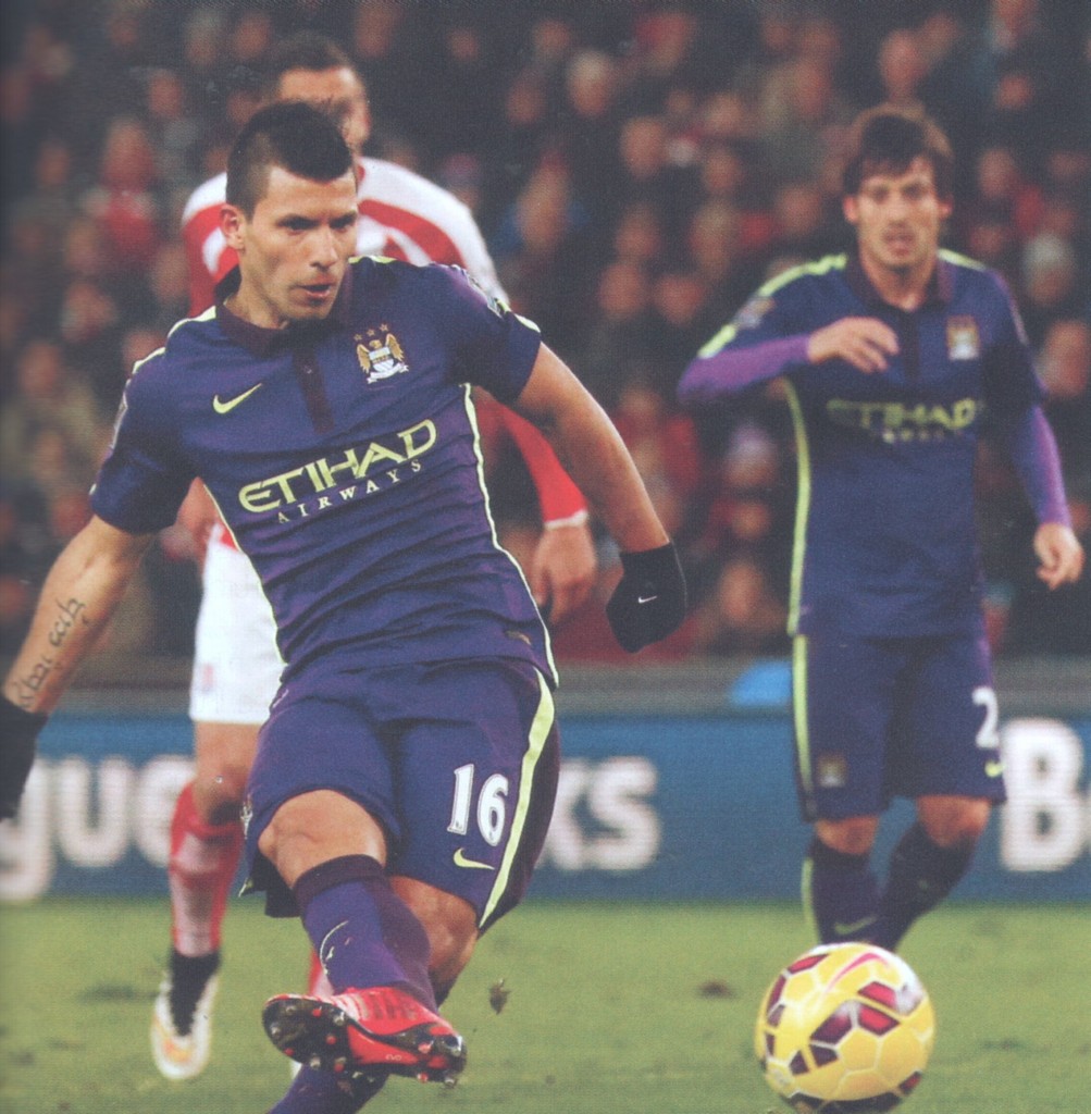 stoke away 2014 to 15 aguero pen goal