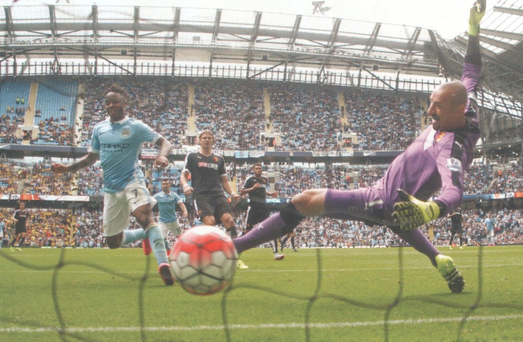 watford home 2015 to 16 sterling goal