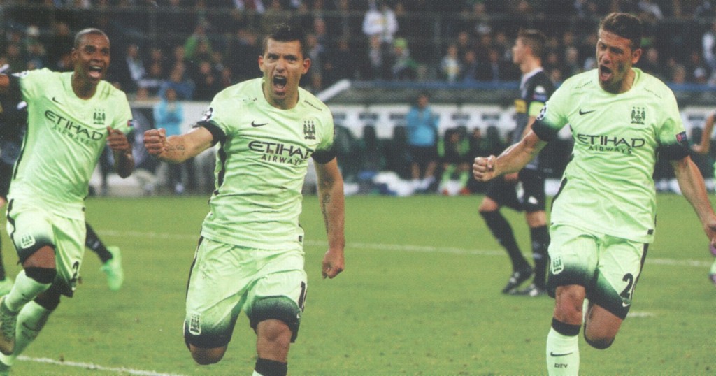 borussia monchengladbach away 2015 to 16 aguero goal
