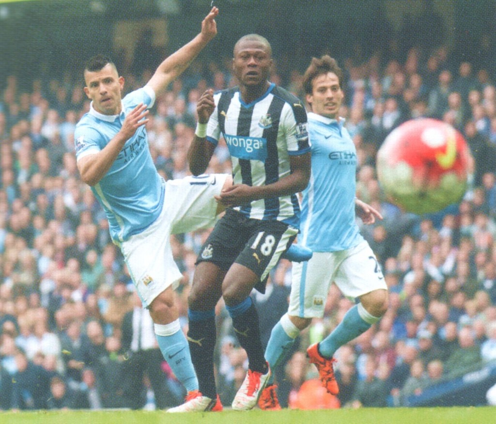 newcastle home 2015 to 16 agueros 4th goal