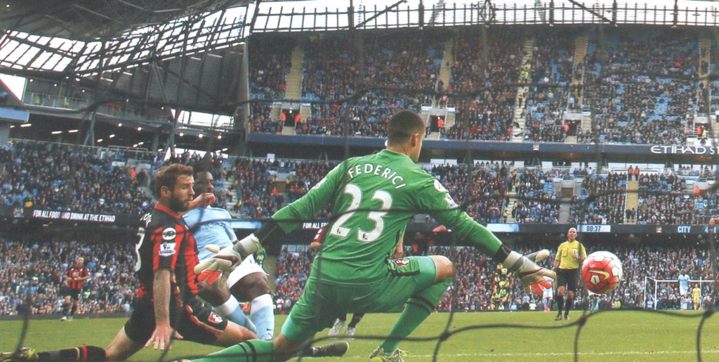 bornemouth home 2015 to 16 bony 2nd goal