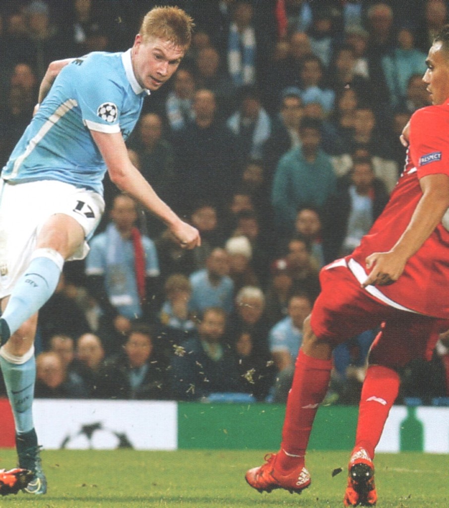 sevilla home 2015 to 16 de bruyne goal