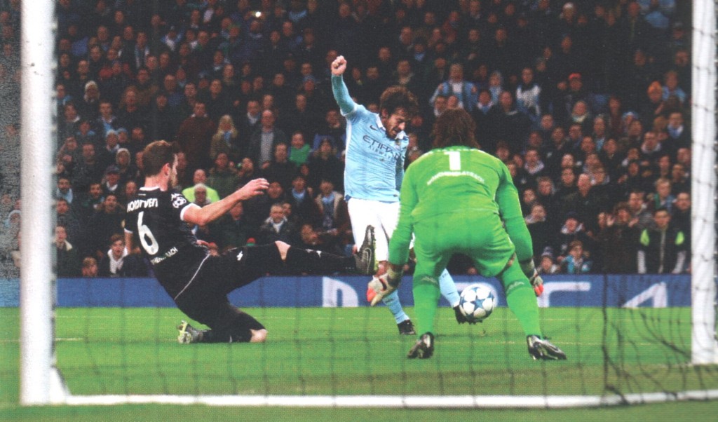 borussia moenchengladbach home 2015 to 16 silva goal