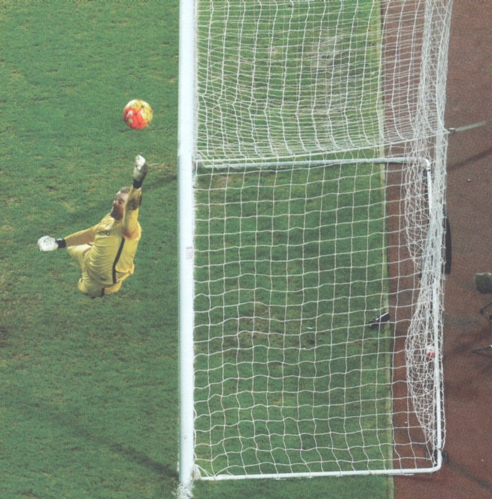 west ham away 2015 to 16 hart world class save