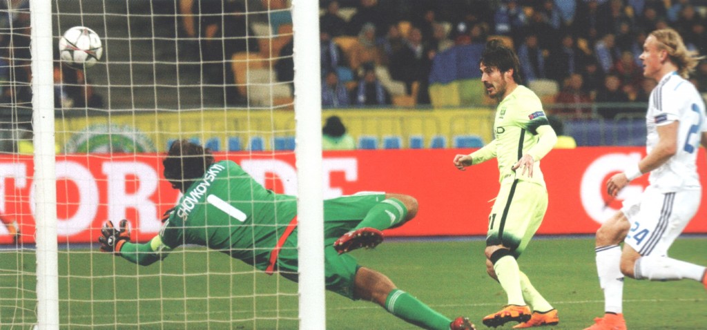 dynamo kiev away 2015 to 16 silva goal