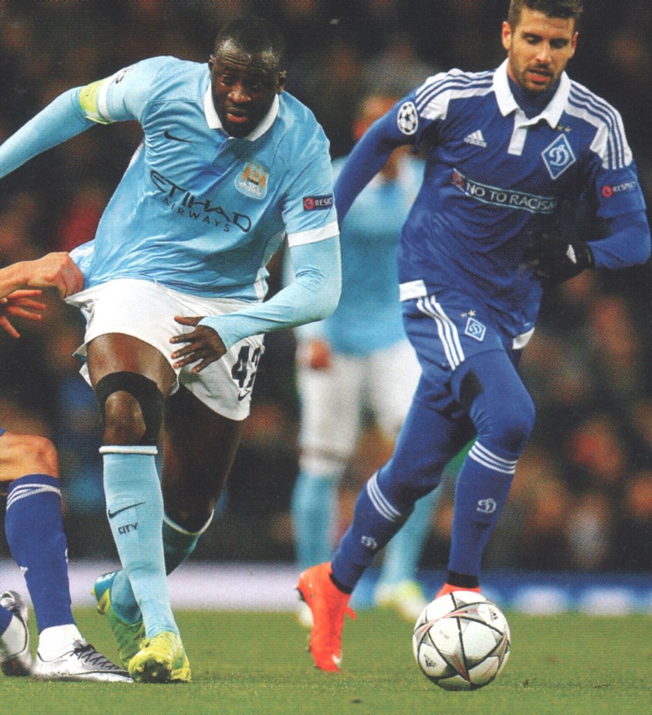 dynamo kiev home 2015 to 16 action