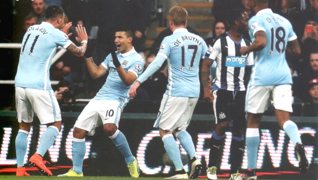 newcastle away 2015 to 16 aguero goal