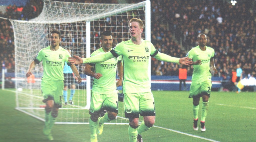 psg away 2015 to 16 de bruyne goal