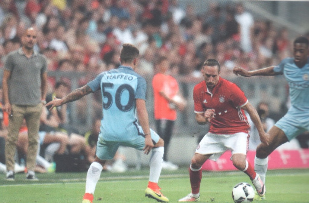 bayern munich friendly 2016 to 17 action