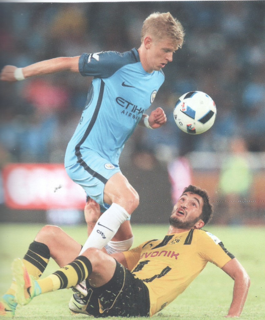 borussia dortmund friendly 2016 to 17 action