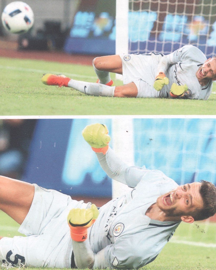 borussia dortmund friendly 2016 to 17 angus gunn decisive penalty save