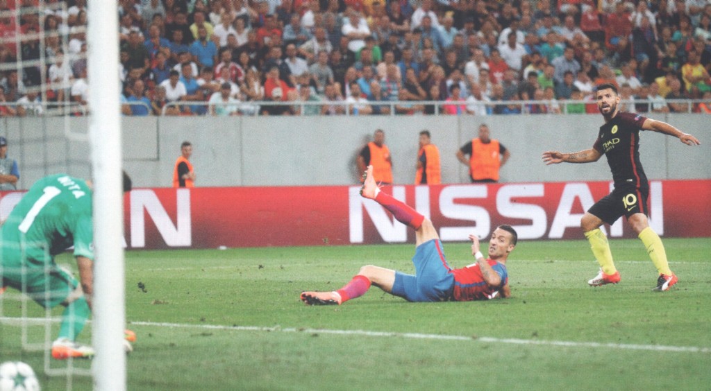 steaua bucharest away 2016 to 17 sergio makes it 4-0