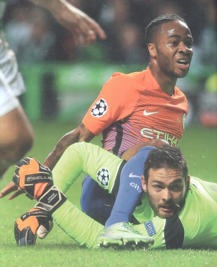 celtic away 2016  to 17 sterling goal