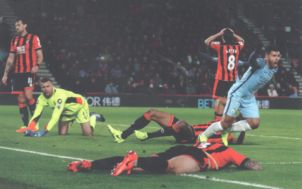 bournemouth away 2016 to 17 2nd goal