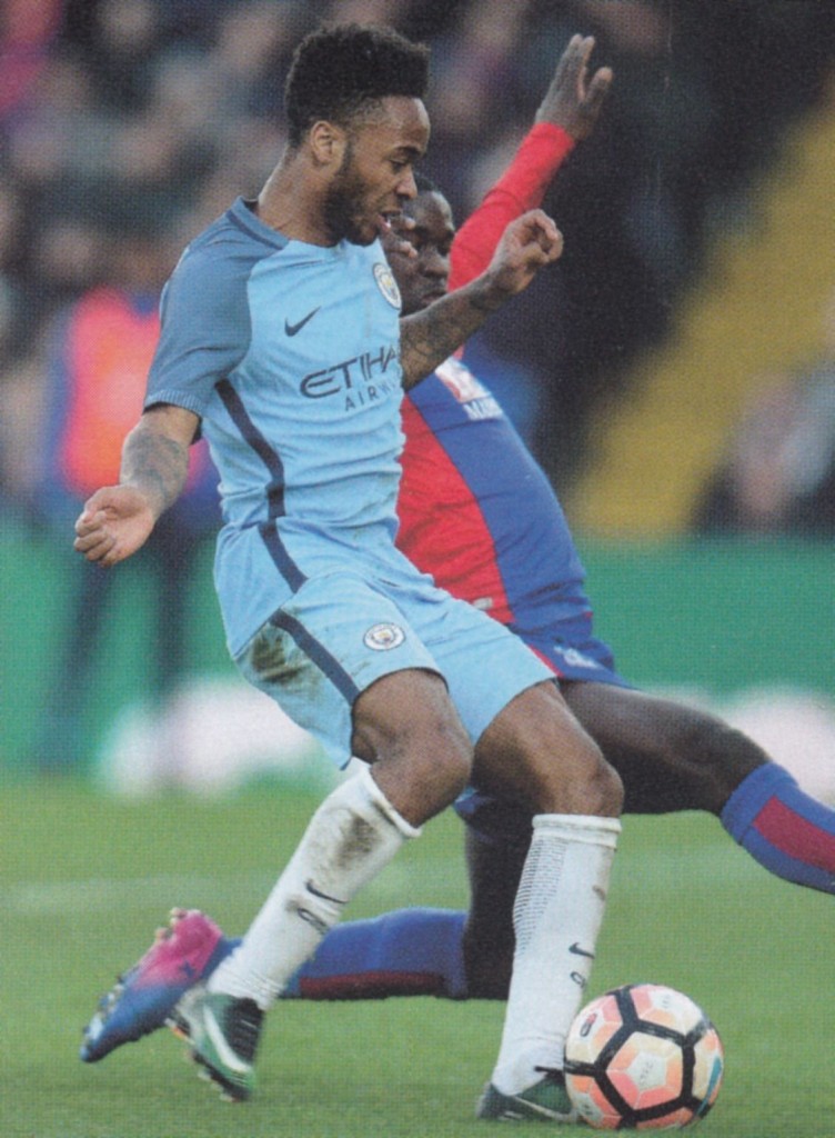 crystal palace fa cup 2016 to 17 sterling goal