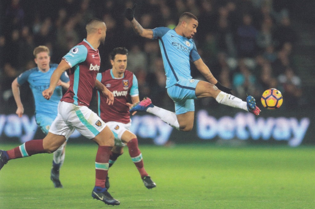 west ham away 2016 to 17 jesus goal