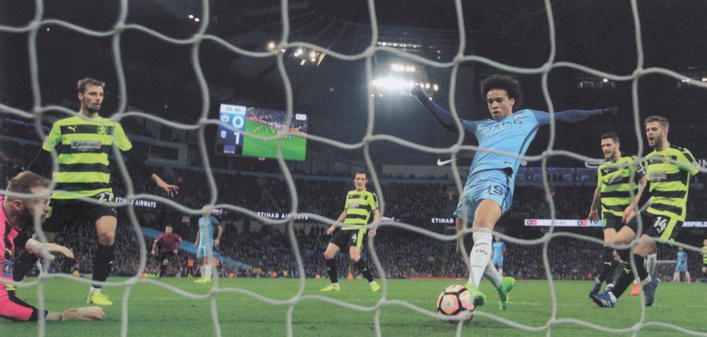 huddersfield home 2016 to 17 sane goal