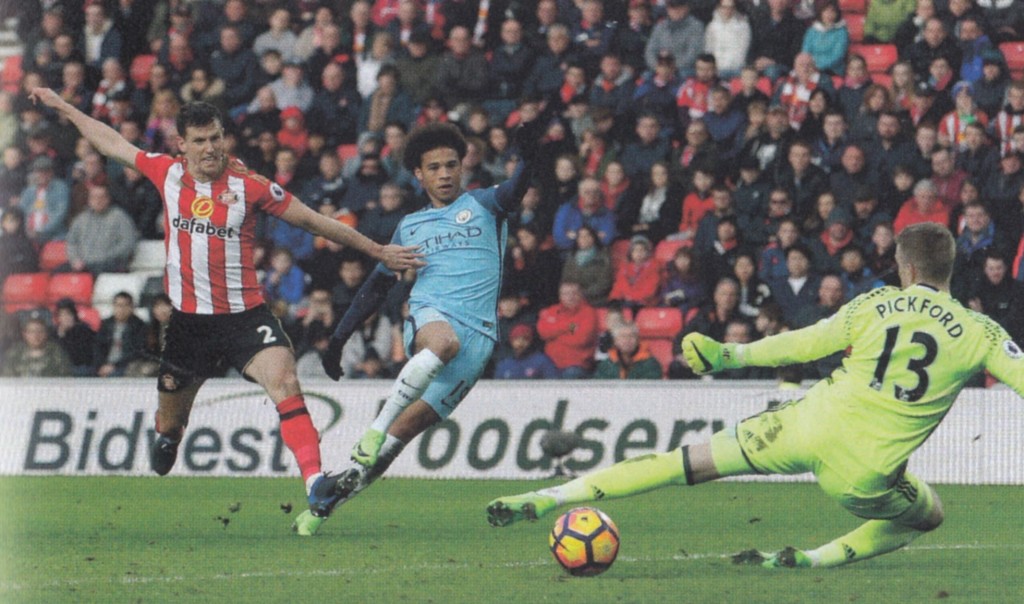 sunderland away 2016 to 17 sane goal